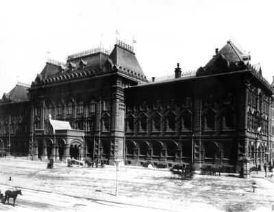 Moscow City Duma, 1892 by Russian Photographer
